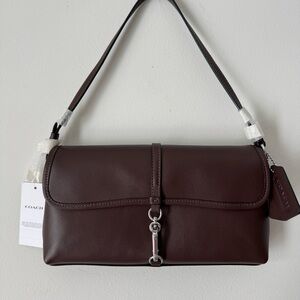 Coach Hamptons Bag Maple Brown Shoulder Bag